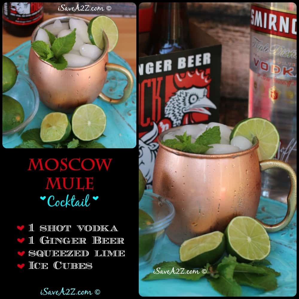 Moscow Mule Cocktail Recipe