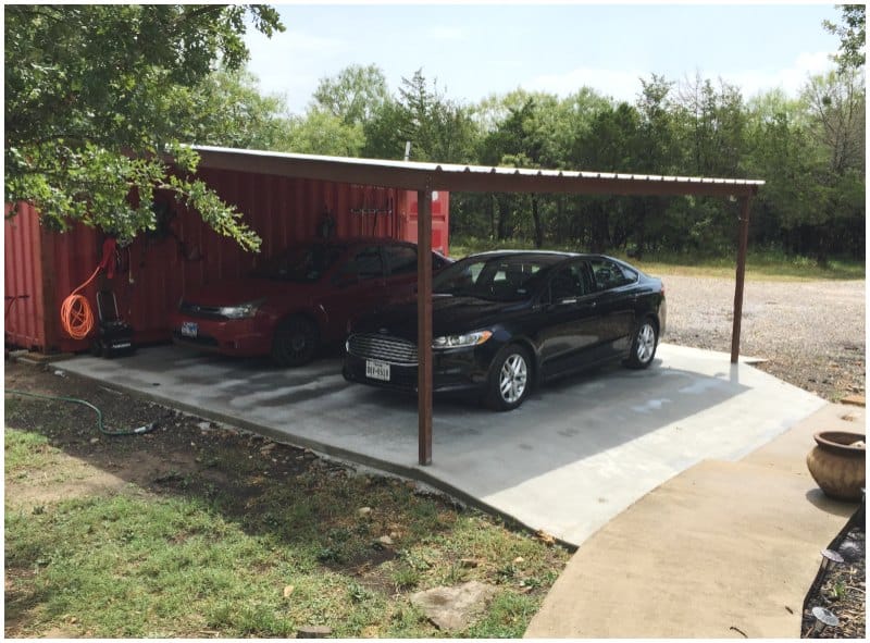 Shipping Container Car Storage 