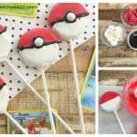 Easy Pokeball Oreo Pops recipe