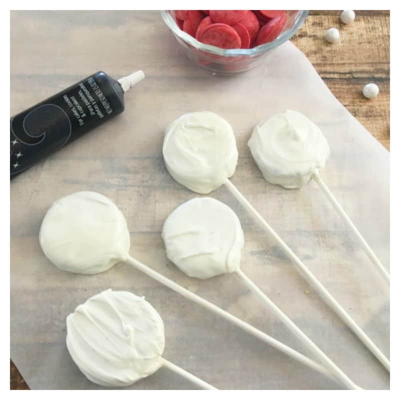 Easy Pokeball Oreo Pops recipe