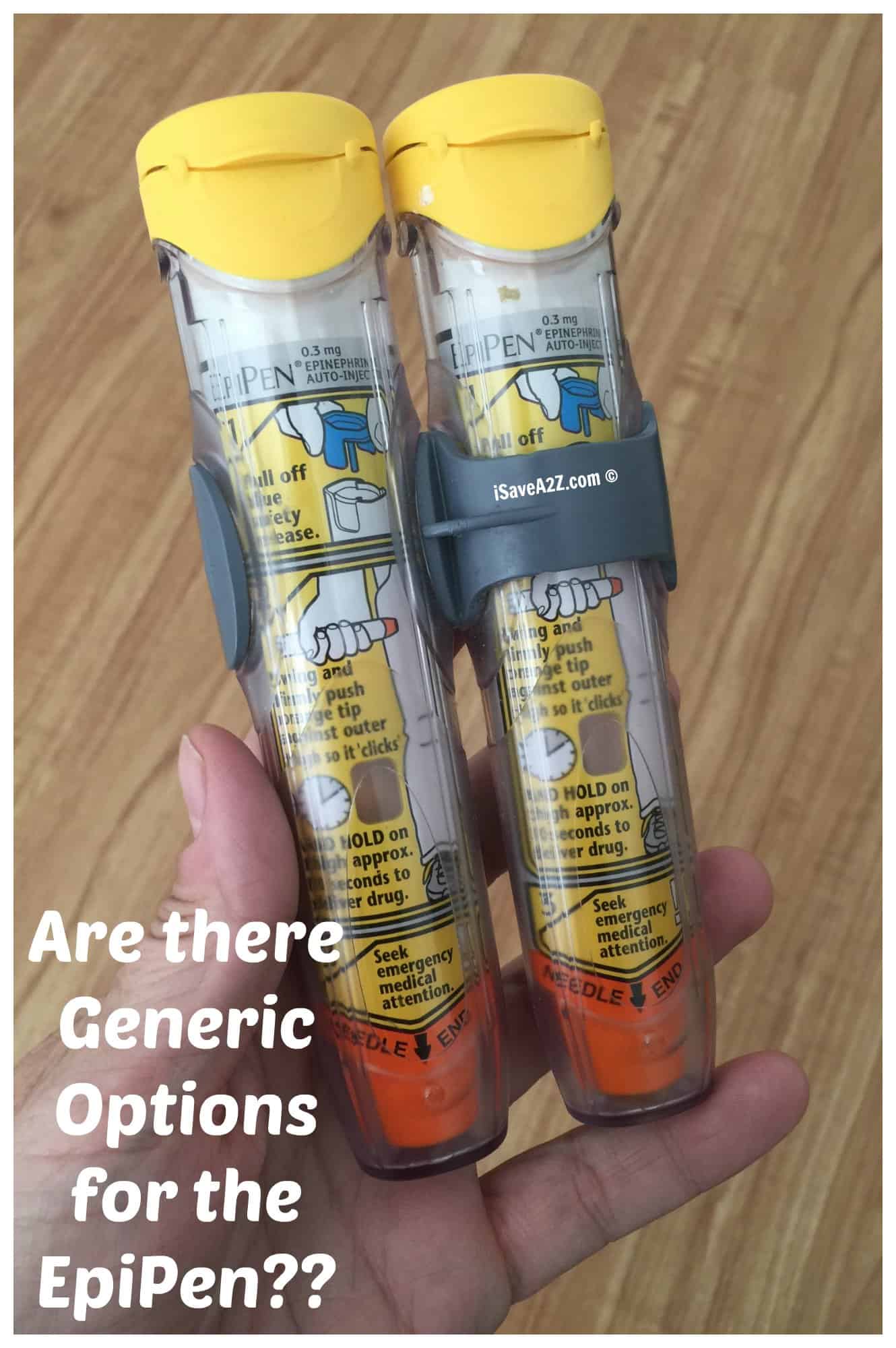Generic Options for the EpiPen