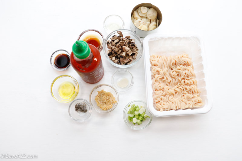 PF Chang's Chicken Lettuce Wraps Copycat Recipe ingredients