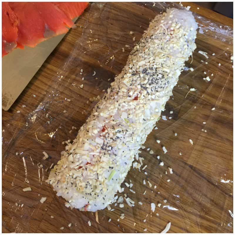 Homemade Sushi Rolls with Everything Bagel Seasoning