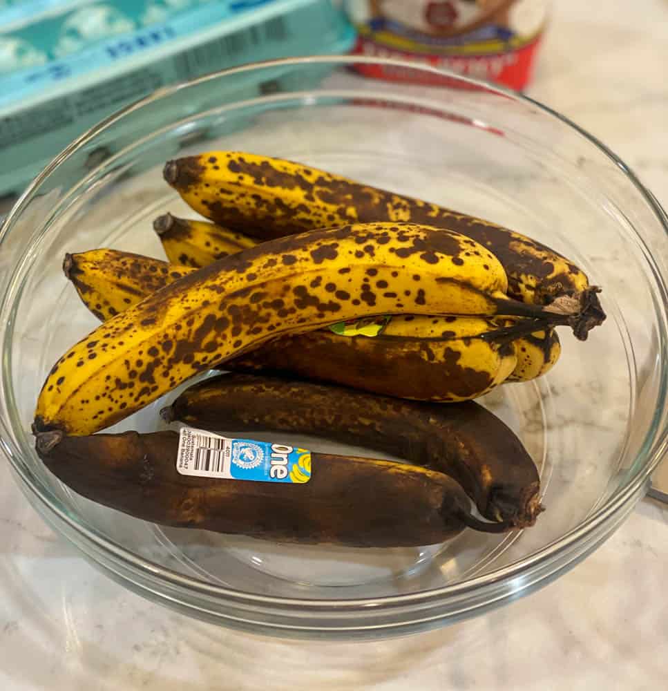 Ripe bananas