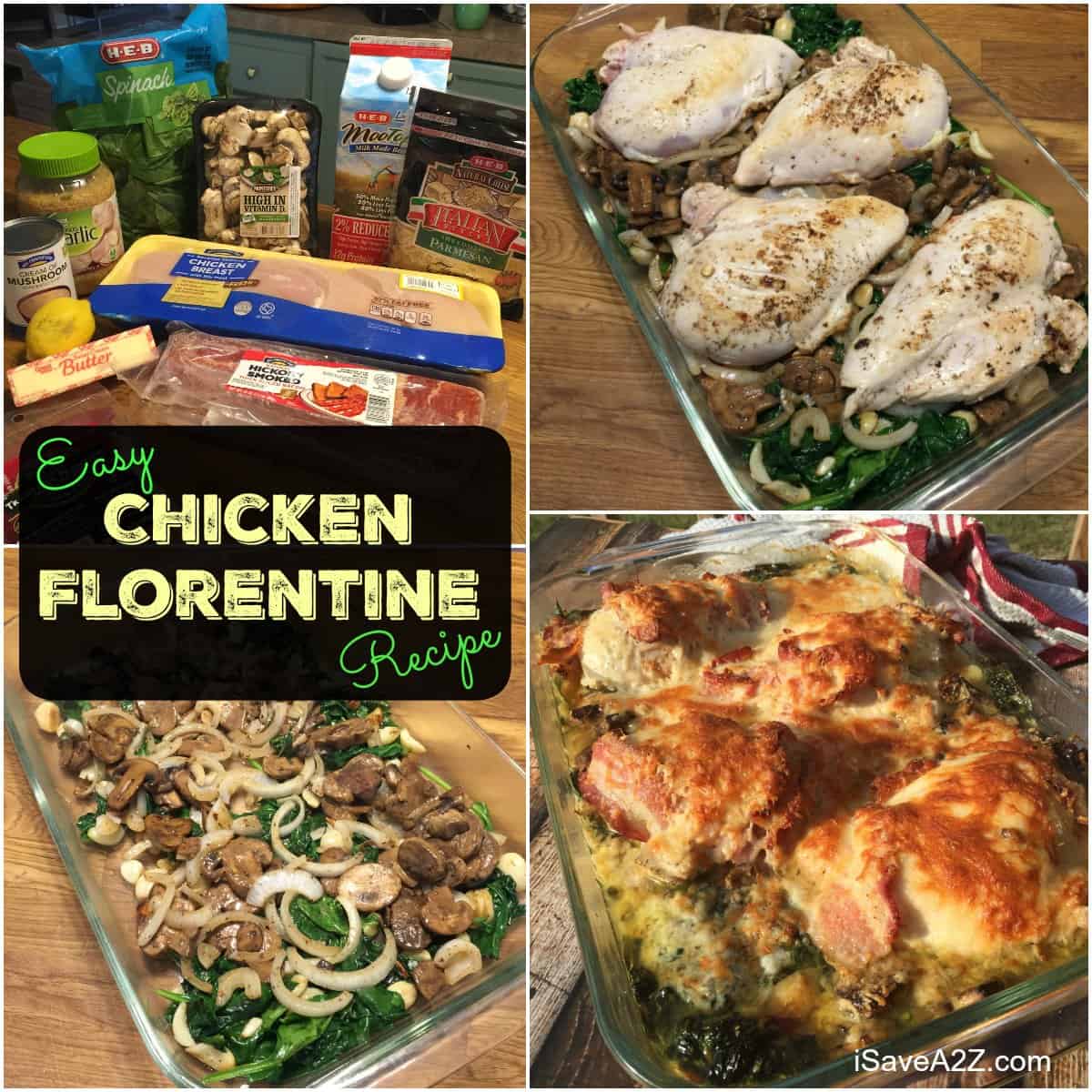 Easy Chicken Florentine Recipe