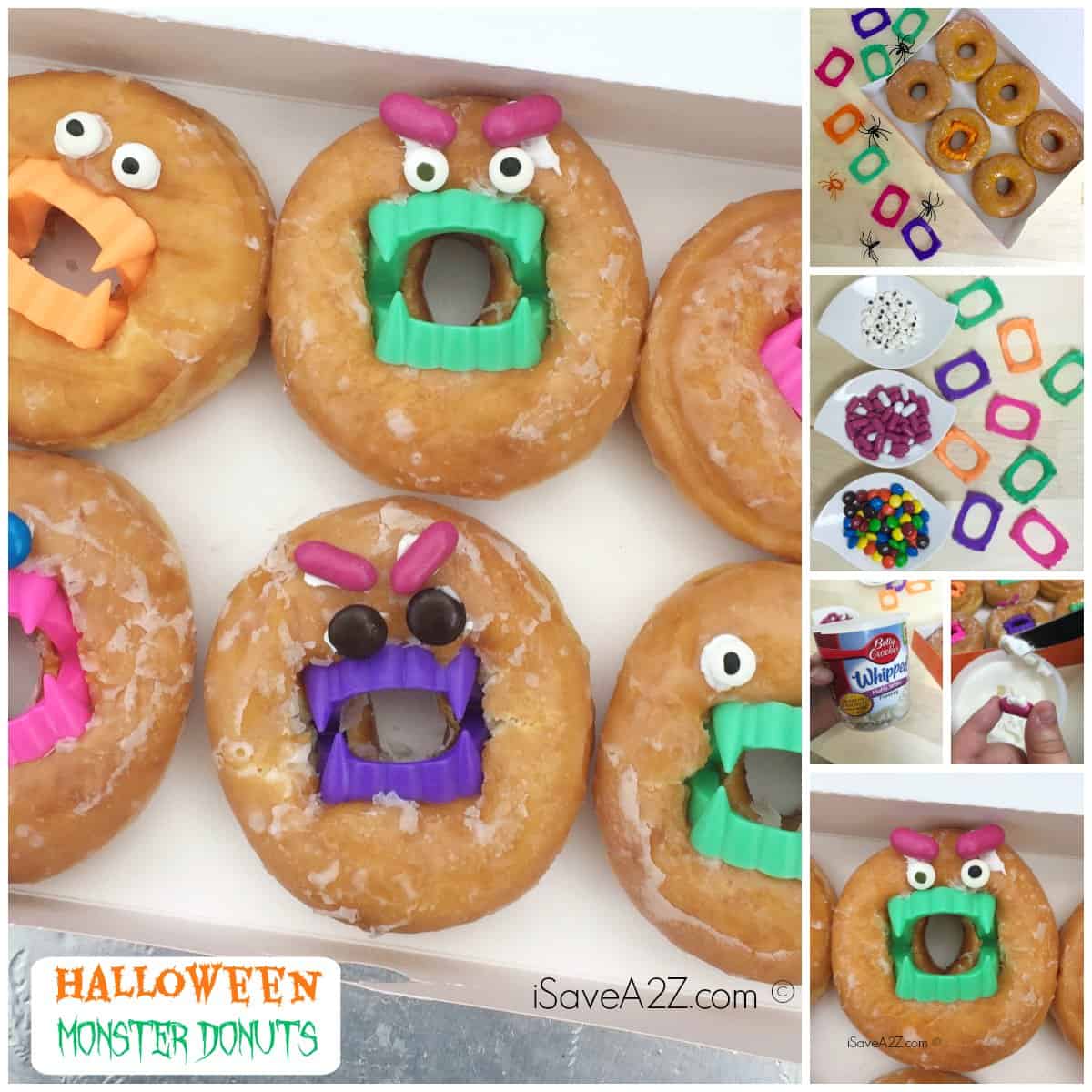 Halloween Monster Donuts - iSaveA2Z.com
