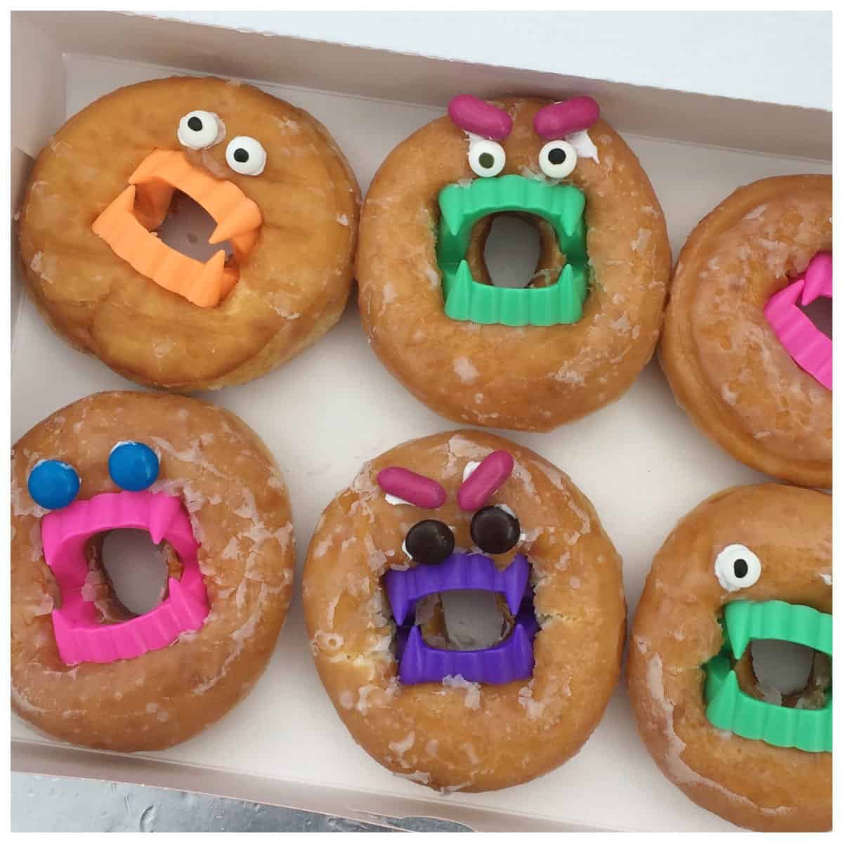 Halloween Monster Donuts