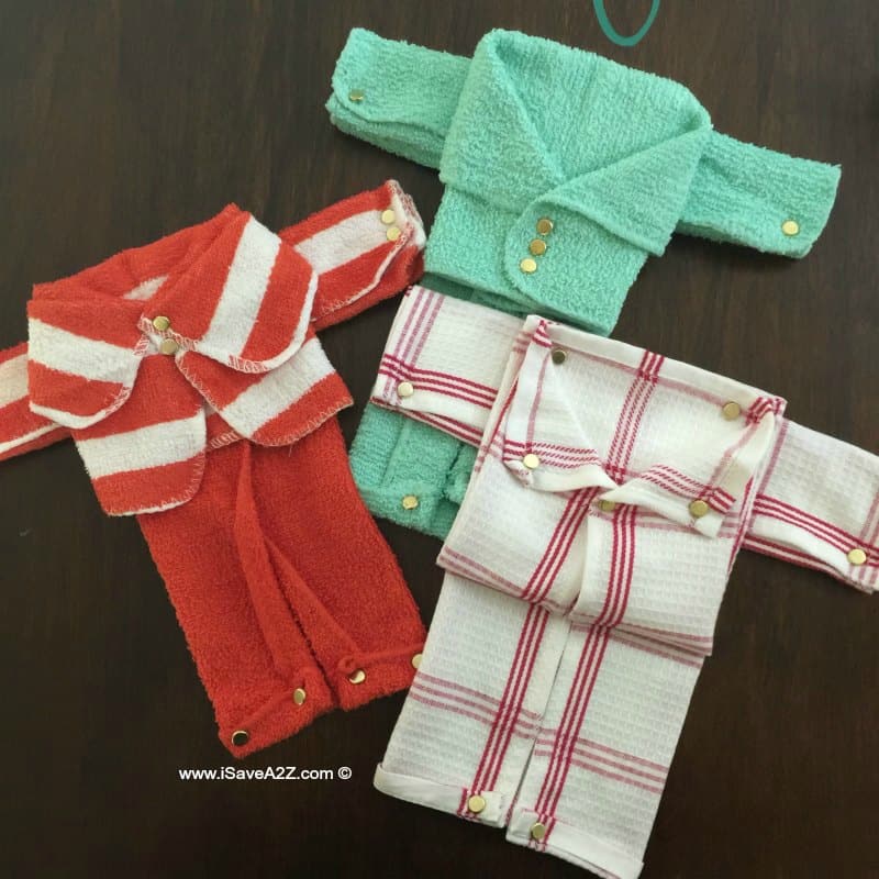 Dishcloth Pajamas Housewarming Gift Idea