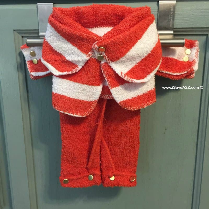 Dishcloth Pajamas Housewarming Gift Idea