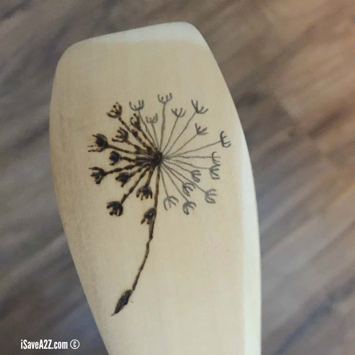 How to Burn Designs on Wooden Spoons