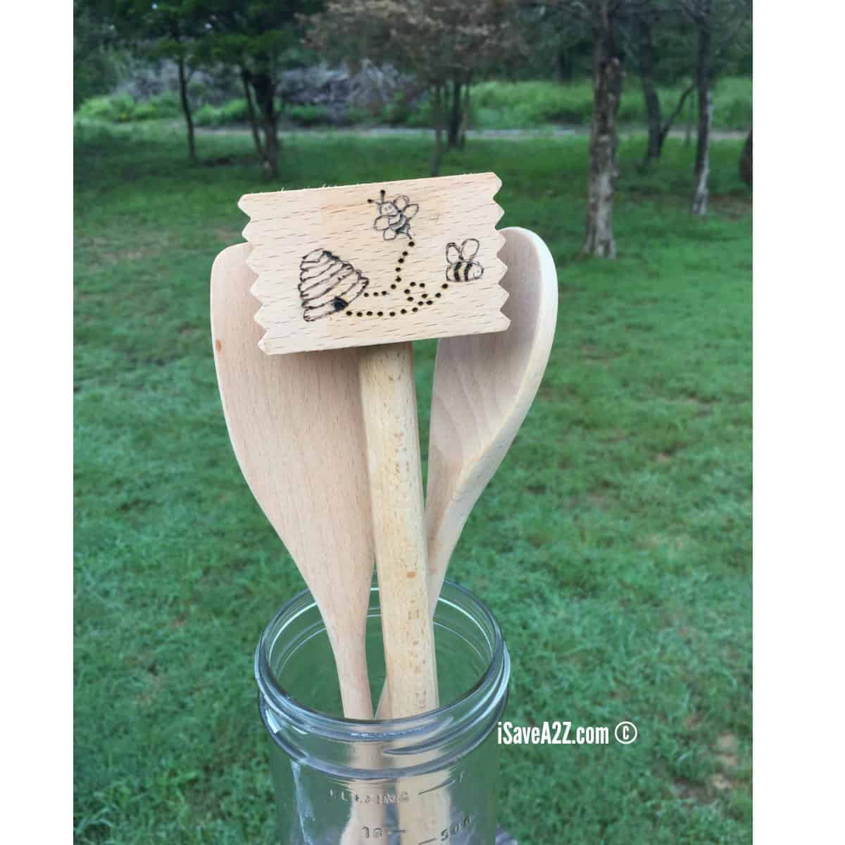 How to Burn Designs on Wooden Spoons 