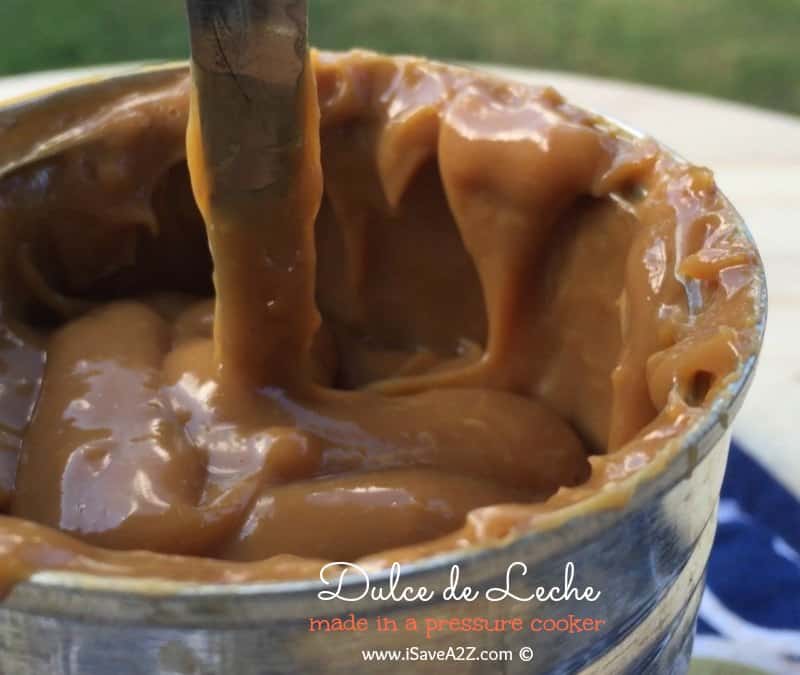 Dulce de Leche made in a Pressure Cooker