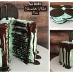 No Bake Chocolate Mint Cake Recipe