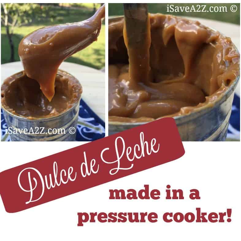 Dulce de Leche made in a Pressure Cooker