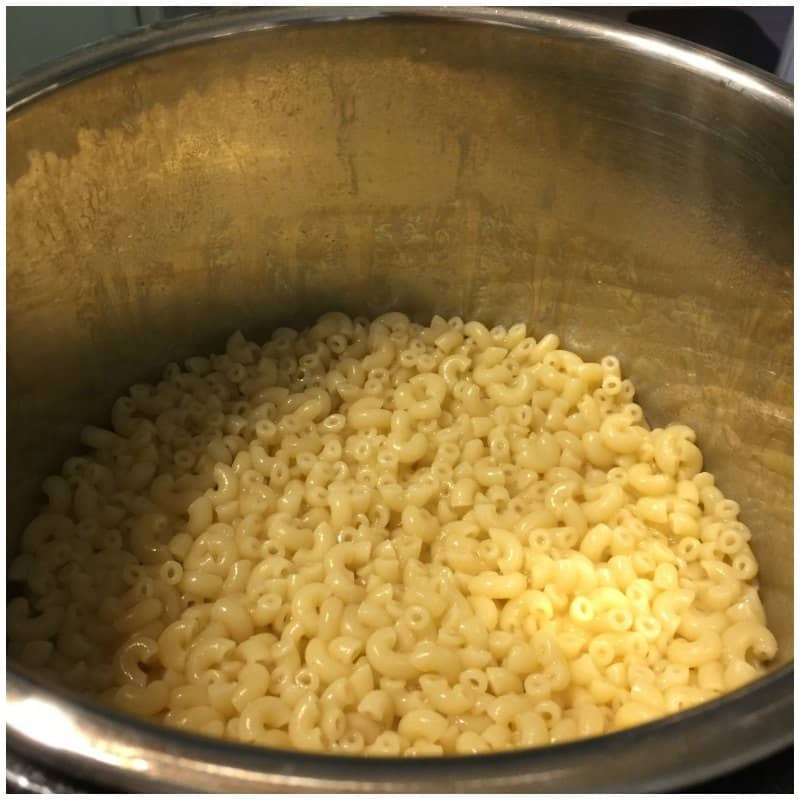 Easy Mac and Cheese made in the Pressure Cooker