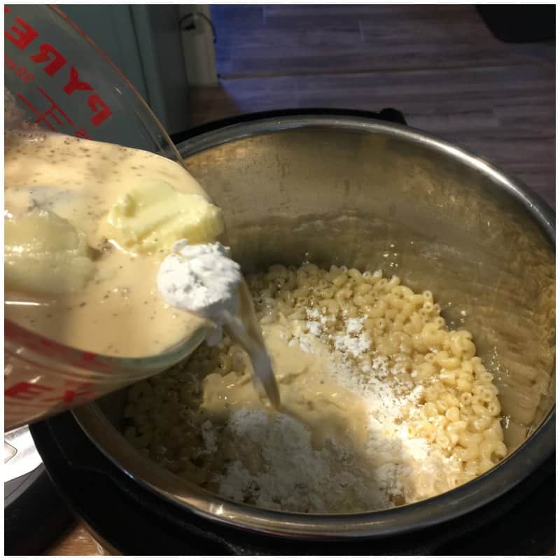 Easy Mac and Cheese made in the Pressure Cooker