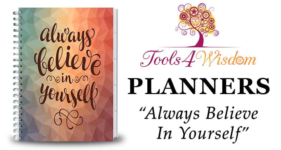 Always Believe In Yourself Hardcover 2017 Planner Review and Goal Setting Tips