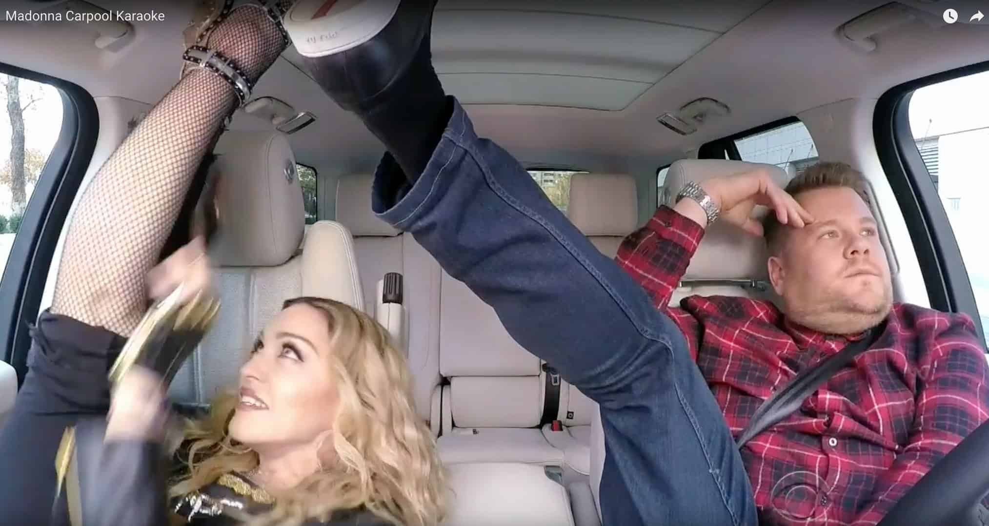 OMG!  Madonna Carpool Karaoke Just Happened!