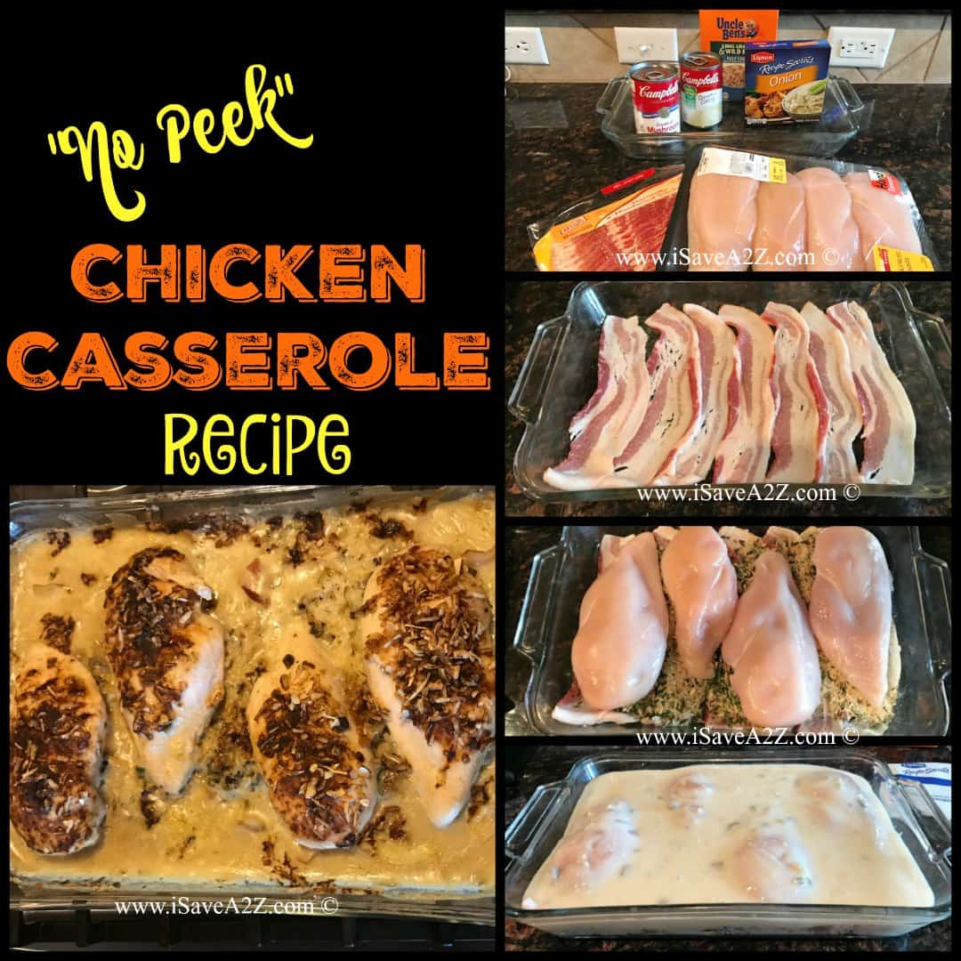 Easy “No Peek” Chicken Casserole Recipe