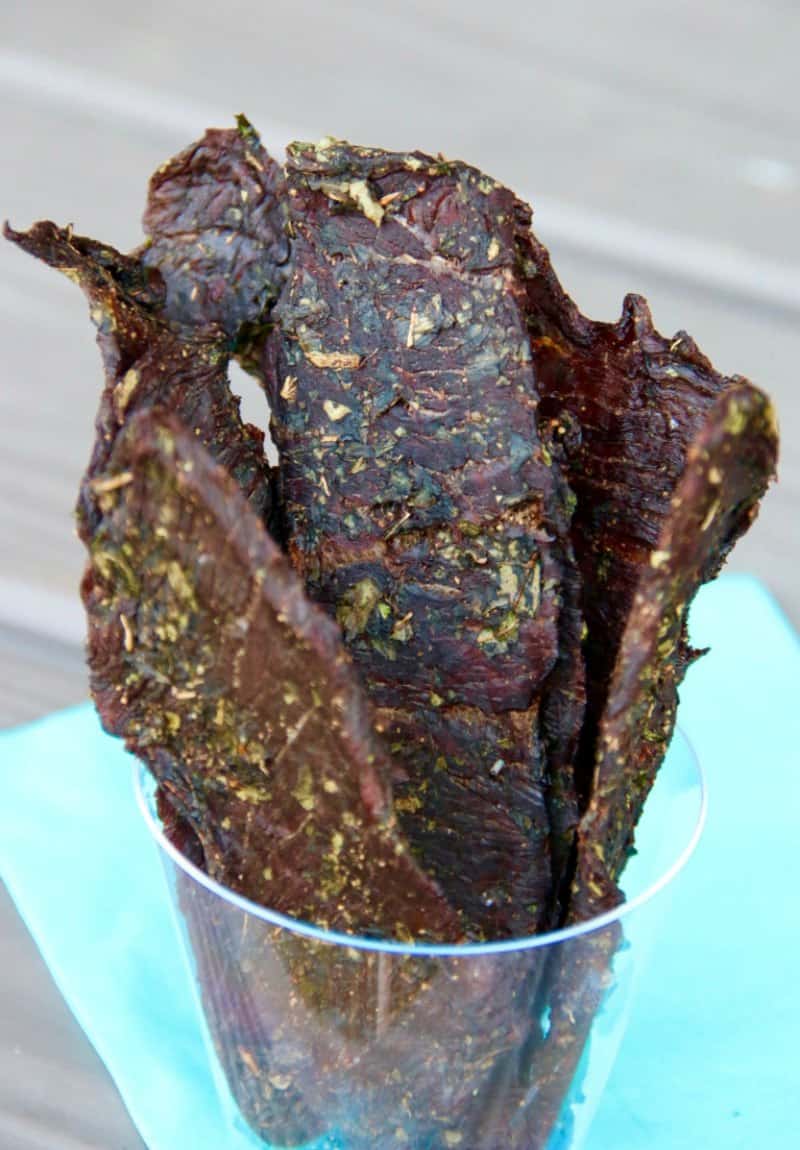 Citrus Basil Beef Jerky Recipe