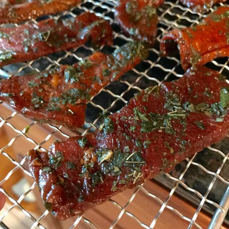 Citrus Basil Beef Jerky Recipe