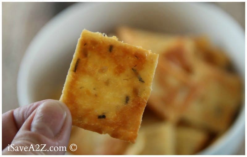 Low Carb Cheese Crackers - Keto Friendly Recipe