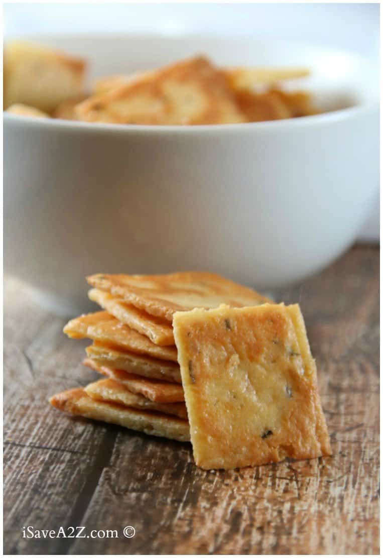 Low Carb Cheese Crackers - Keto Friendly Recipe