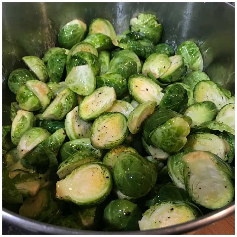 Baked Brussel Sprouts Casserole Keto Friendly