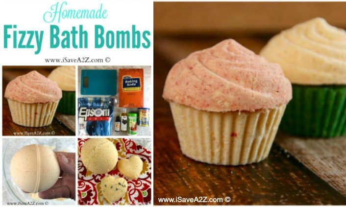 Homemade Fizzy Bath Bombs