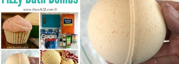 Homemade Fizzy Bath Bombs Recipe Ingredients