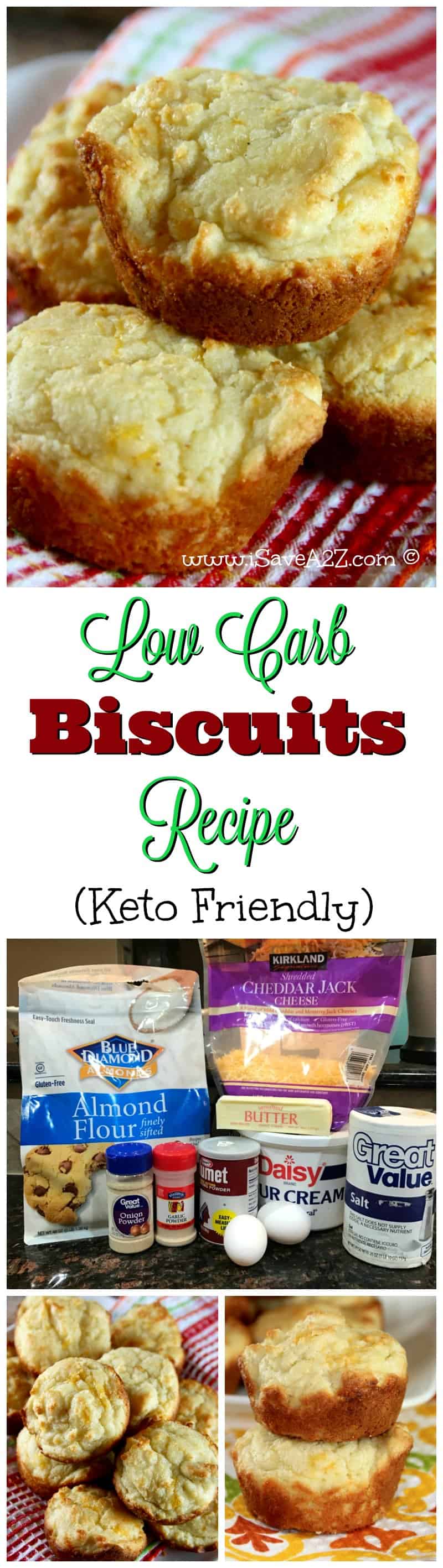 Low Carb Biscuits Recipe (Keto Friendly)