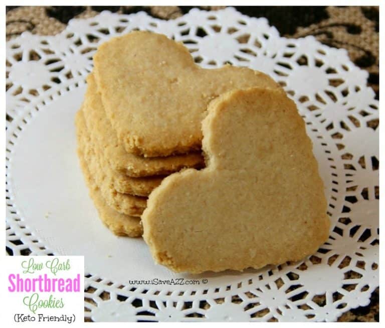 Low Carb Shortbread Cookies - Keto Friendly Recipe