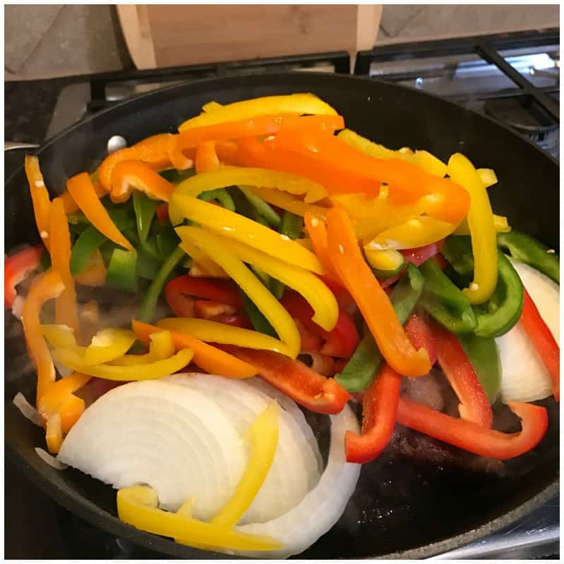 Sausage and Peppers Appetizer for the Big Game