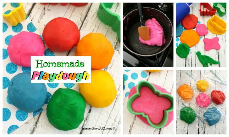 Homemade Playdough Recipe