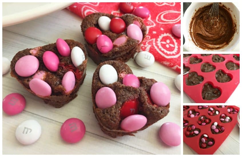 Sweetheart Brownie Bites