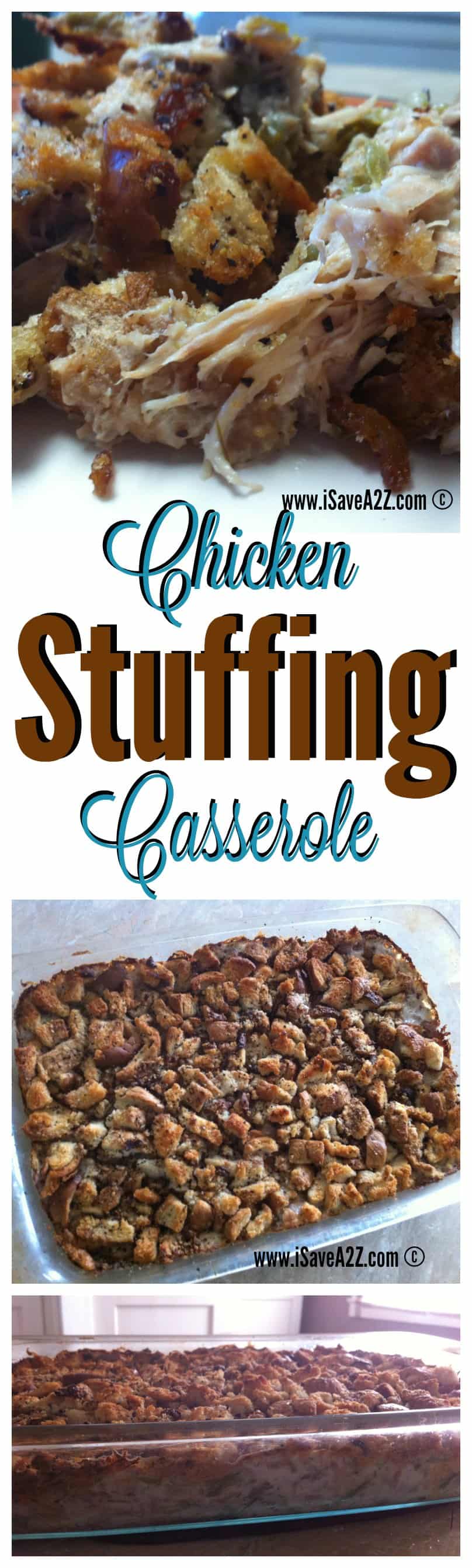 Chicken Stuffing Casserole Bake Recipe