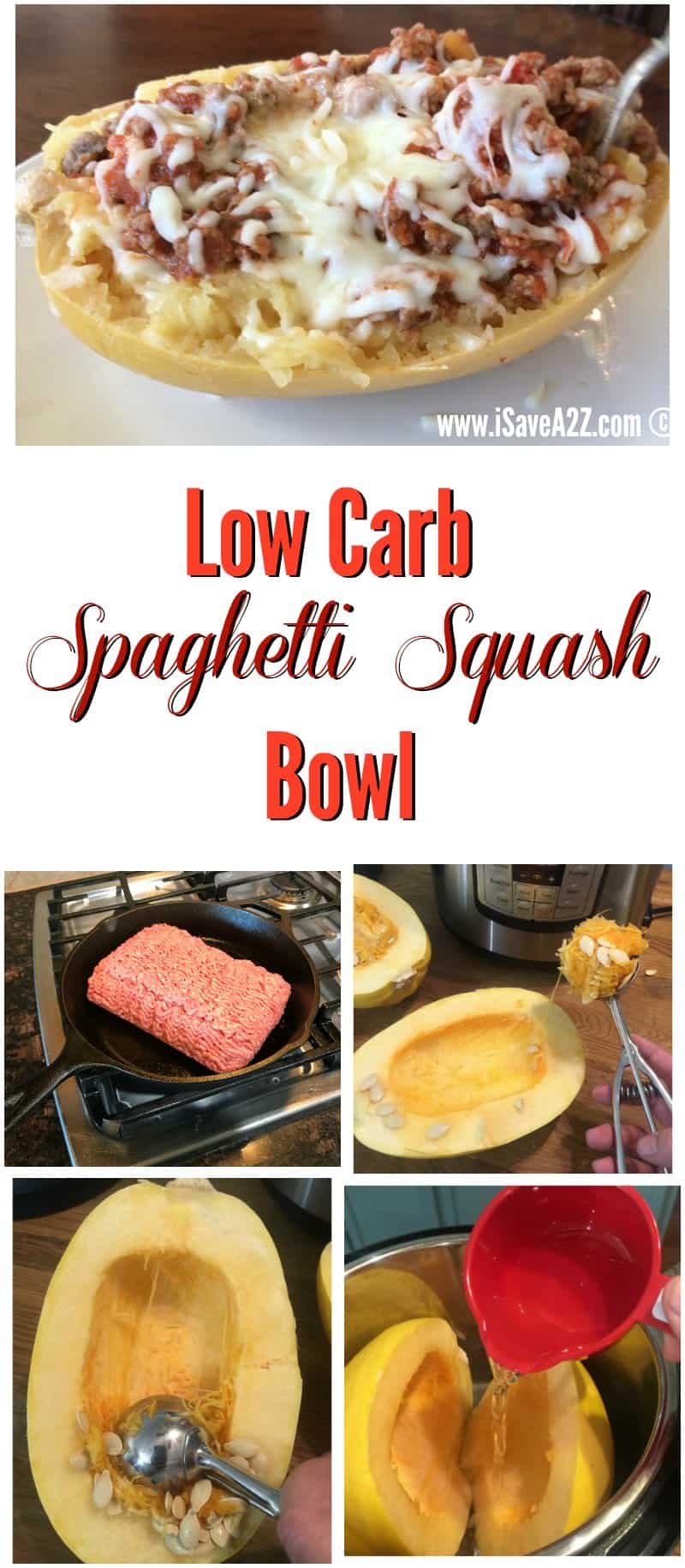 Low Carb Spaghetti Squash Bowl Recipe