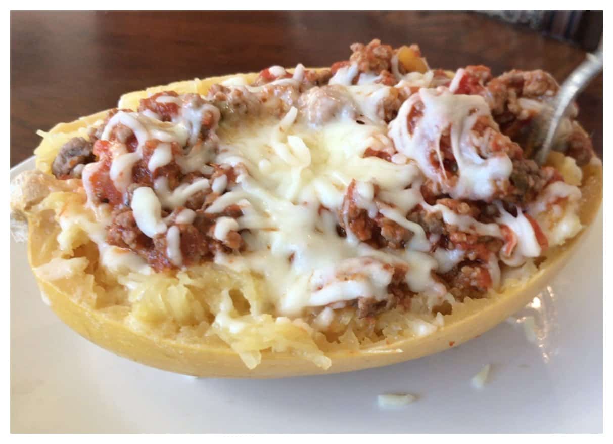 Low Carb Spaghetti Squash Bowl Recipe