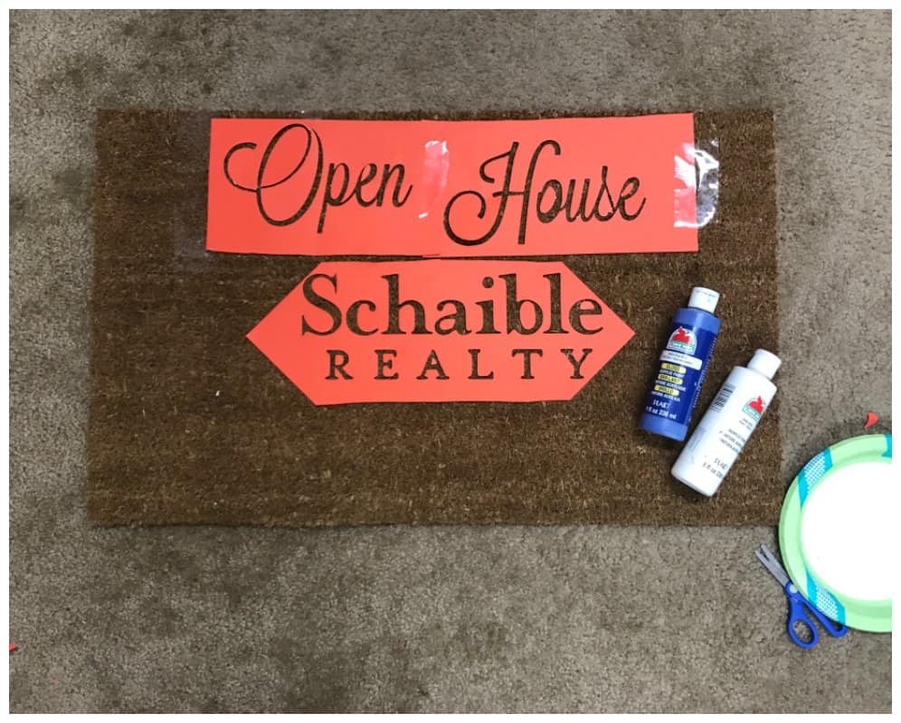 How to Make a Customized Doormat