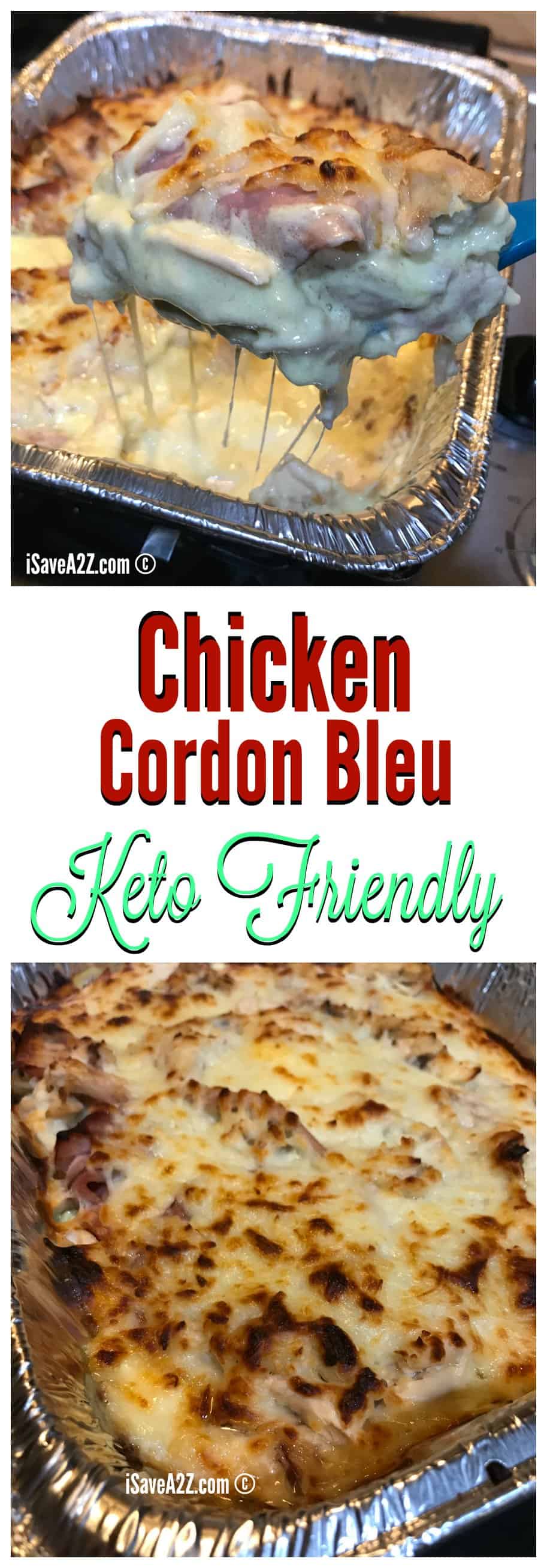 Chicken Cordon Bleu Casserole Keto Friendly Recipe