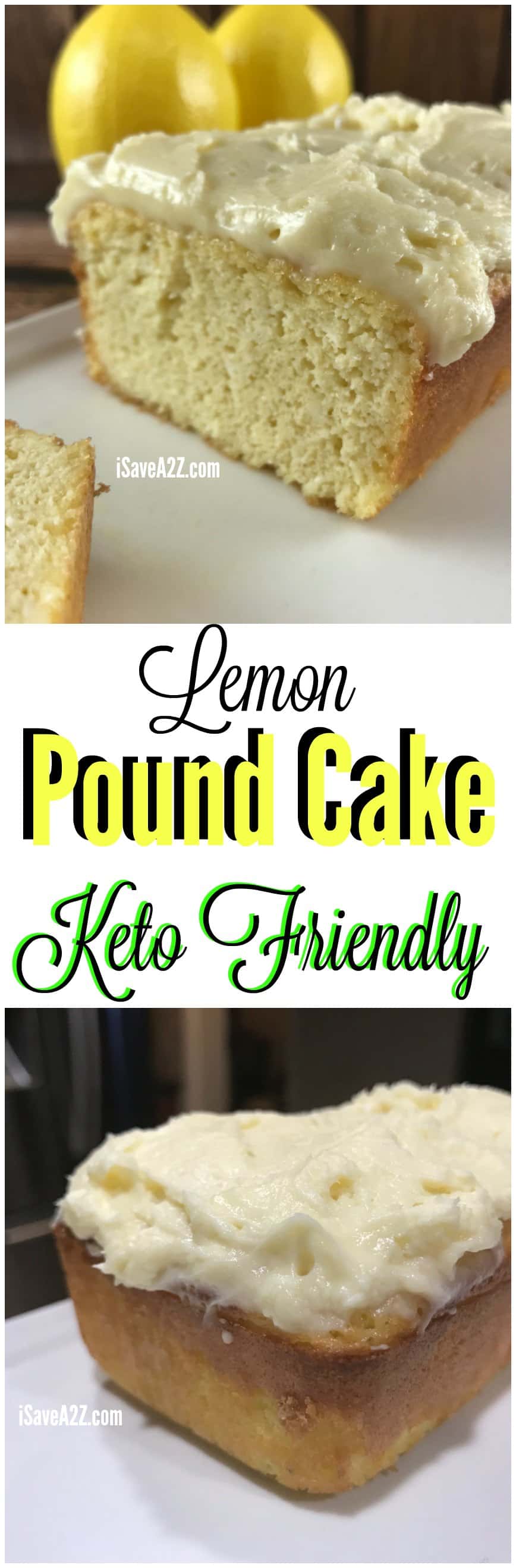 Low Carb Lemon Pound Cake Keto Friendly Recipe