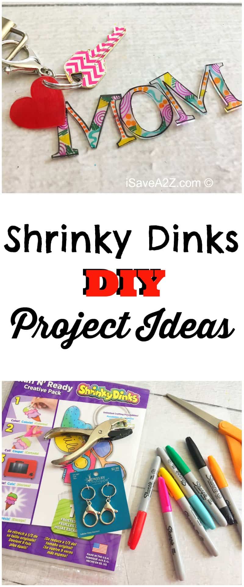 Shrinky Dinks DIY Project Idea