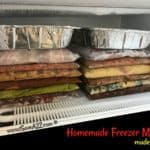 Homemade Freezer Meals Made Easy!
