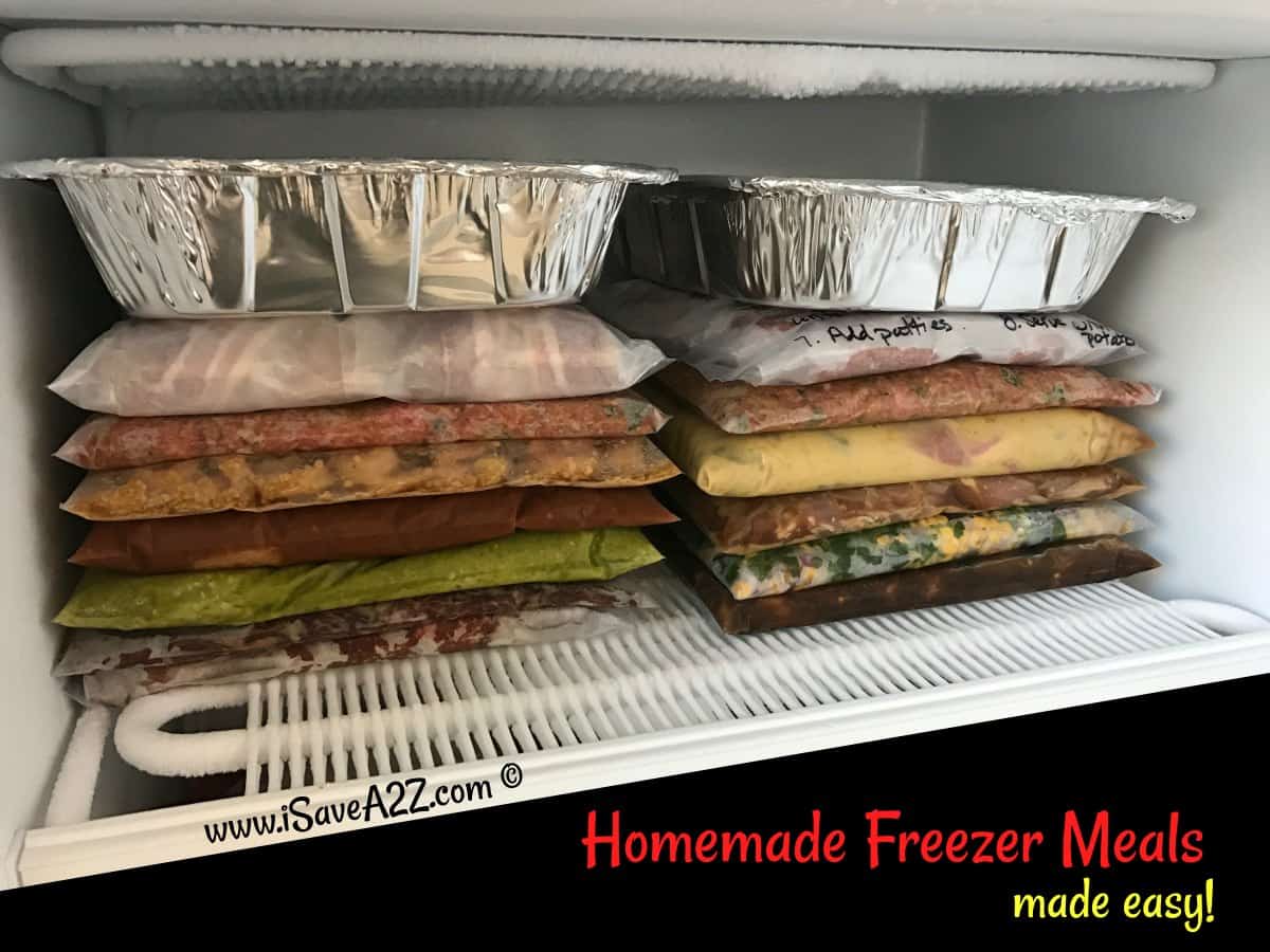 Homemade Freezer Meals Made Easy!