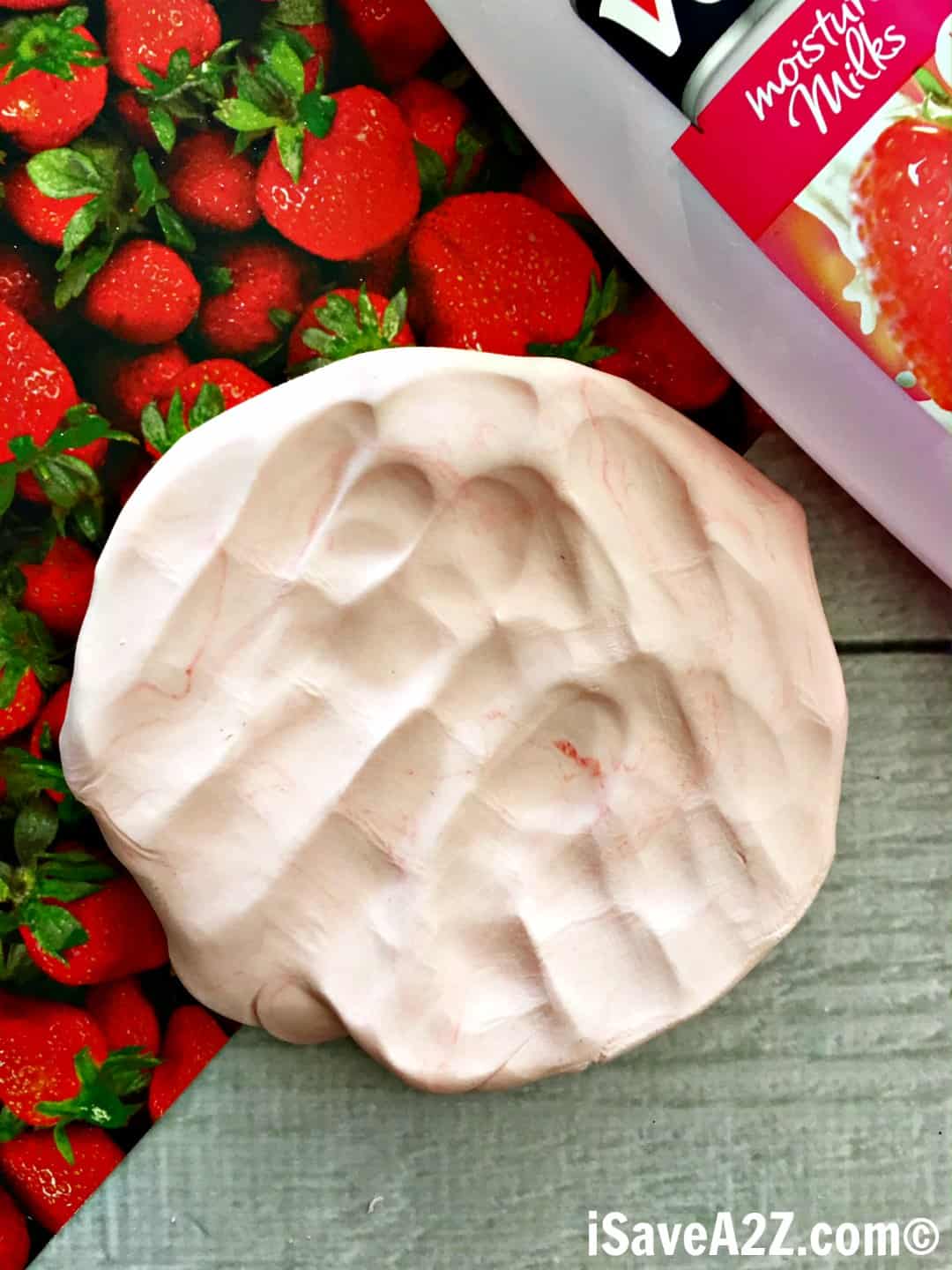 Strawberry Scented Cloud Dough