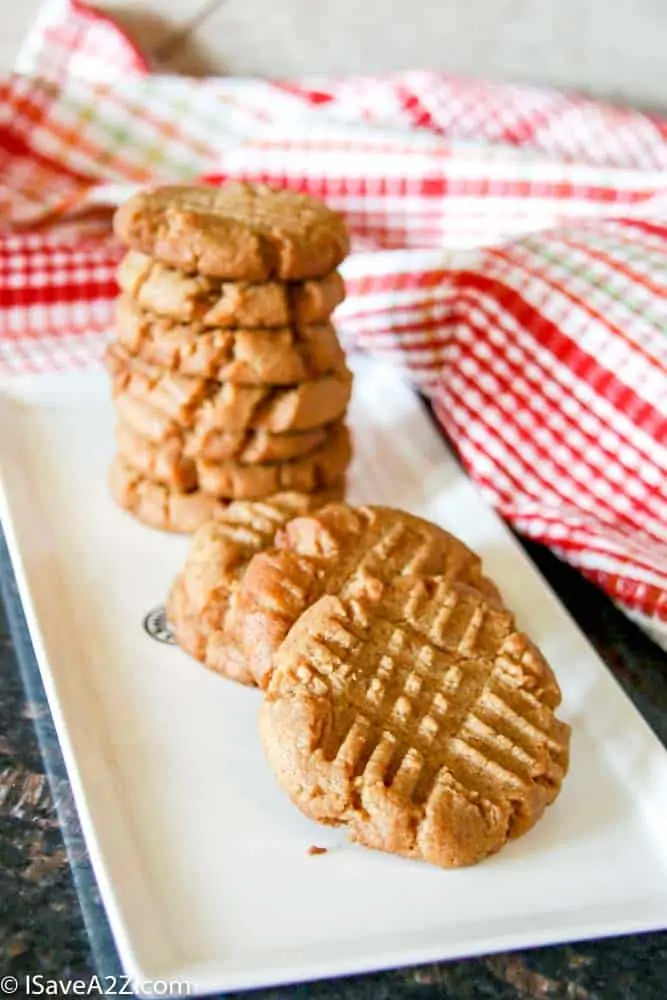 3 Ingredient Keto Peanut Butter Cookies Recipe