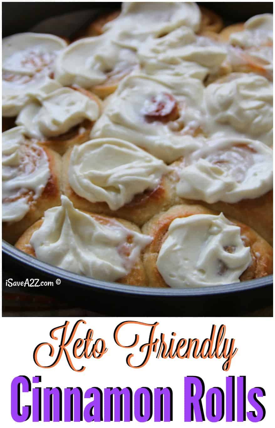 Keto Cinnamon Rolls Recipe – Low Carb and Made with Cream Cheese Frosting