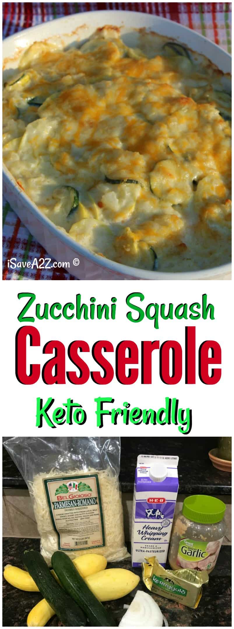 Cheesy Zucchini Squash Au Gratin Bake Recipe