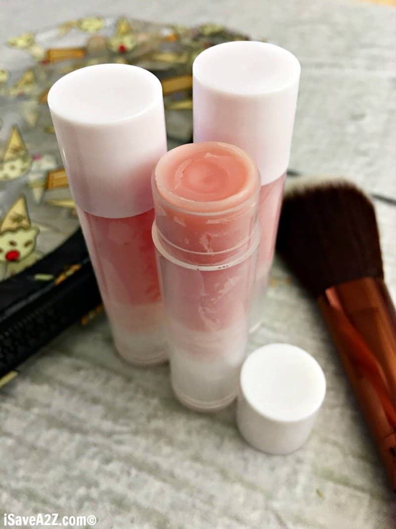 DIY Mica Tinted Lip Balm