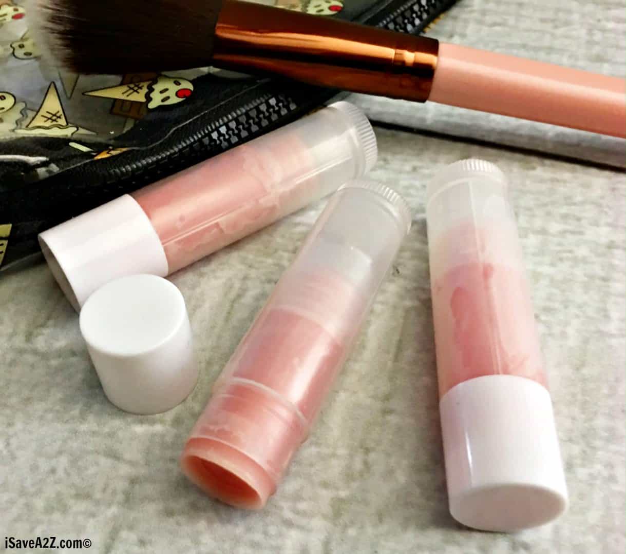 DIY Mica Tinted Lip Balm 